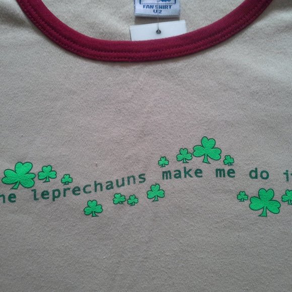 NWT Leprechauns Ladies' Shirt from Ireland - sz L - Picture 3 of 8